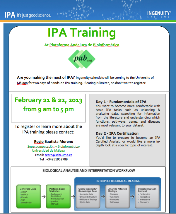 IPA training
